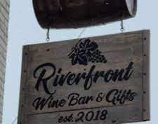 Riverfront Wine Bar Sign